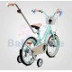 Sun Baby 16 colių Heart Bike Mint vaikiškas dviratis